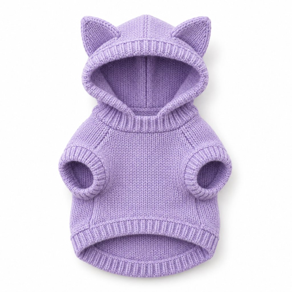 Cat Hoodie with Ear Hood